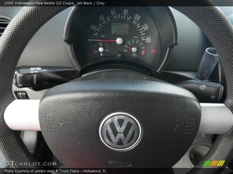 Uni Black / Grey 2005 Volkswagen New Beetle GLS Coupe