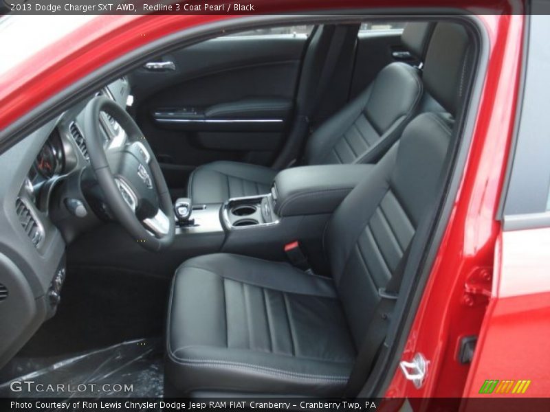 Front Seat of 2013 Charger SXT AWD