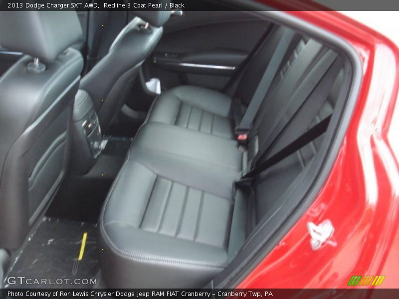 Rear Seat of 2013 Charger SXT AWD