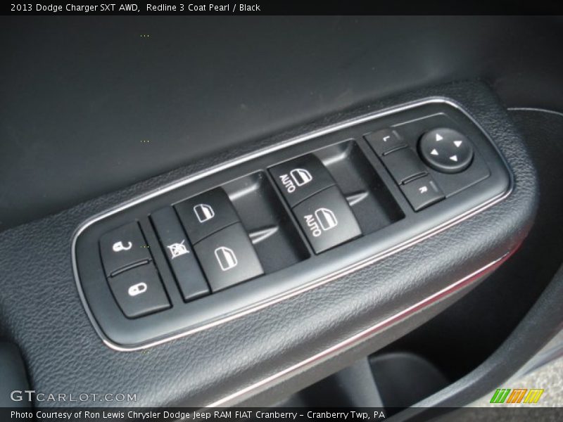 Controls of 2013 Charger SXT AWD