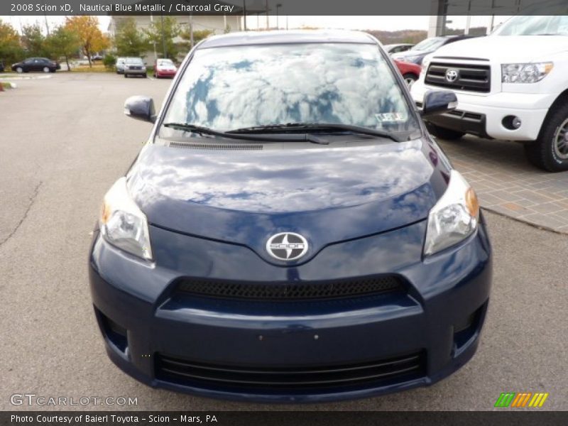 Nautical Blue Metallic / Charcoal Gray 2008 Scion xD