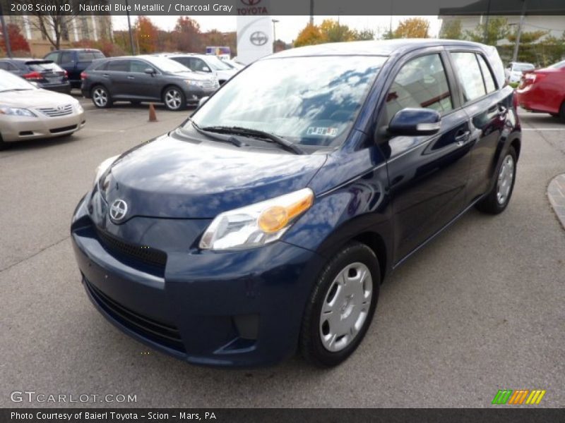 Nautical Blue Metallic / Charcoal Gray 2008 Scion xD
