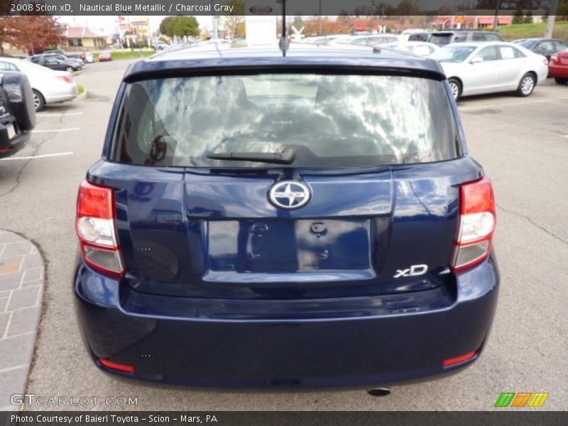 Nautical Blue Metallic / Charcoal Gray 2008 Scion xD