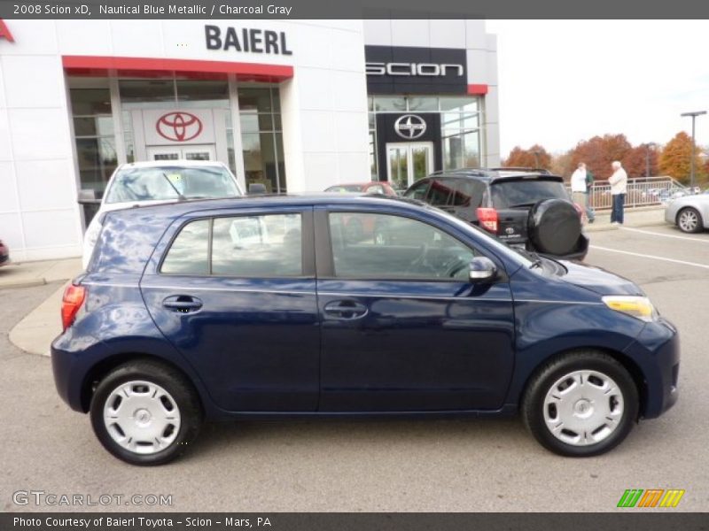 Nautical Blue Metallic / Charcoal Gray 2008 Scion xD