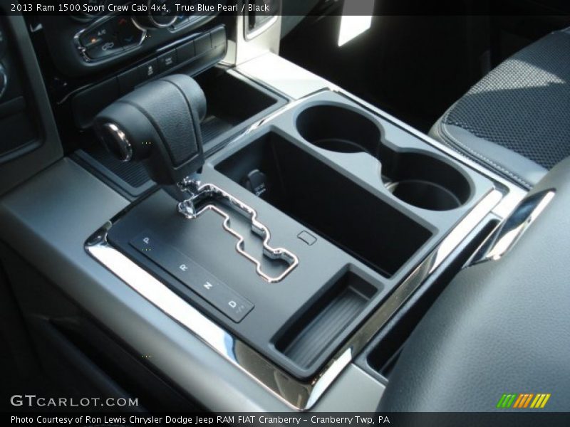 True Blue Pearl / Black 2013 Ram 1500 Sport Crew Cab 4x4