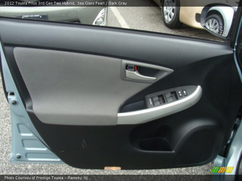 Door Panel of 2012 Prius 3rd Gen Two Hybrid