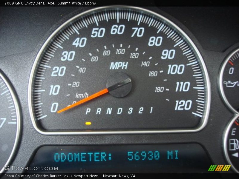 Summit White / Ebony 2009 GMC Envoy Denali 4x4