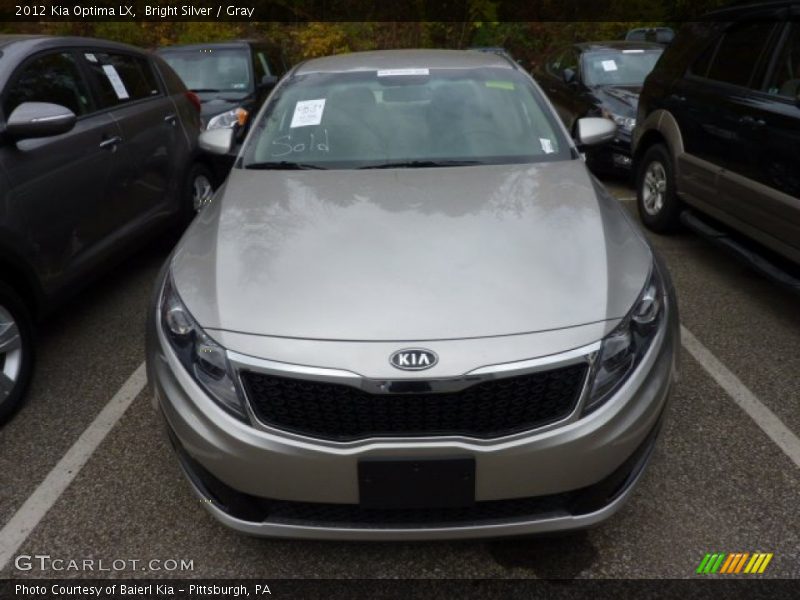 Bright Silver / Gray 2012 Kia Optima LX