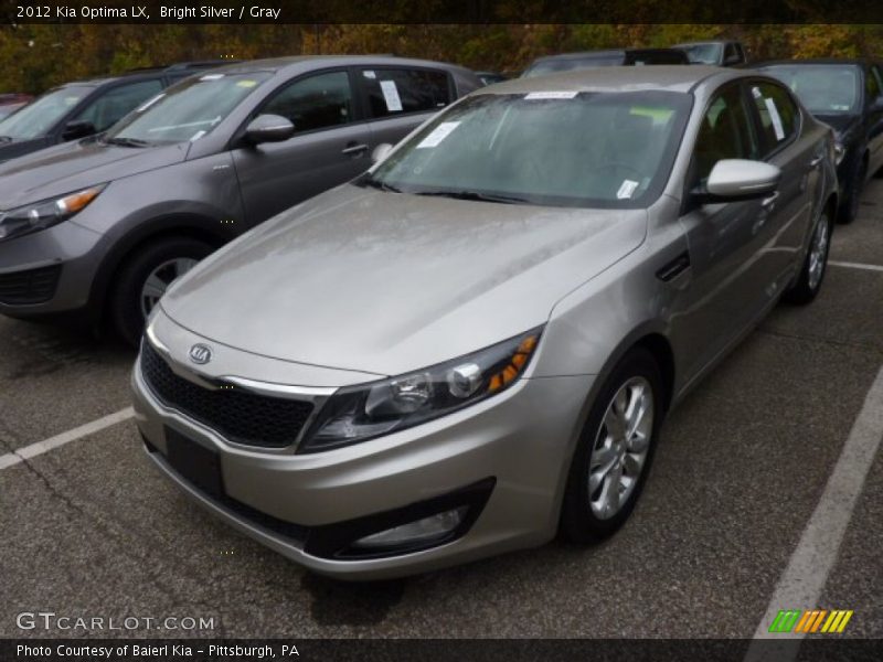 Bright Silver / Gray 2012 Kia Optima LX