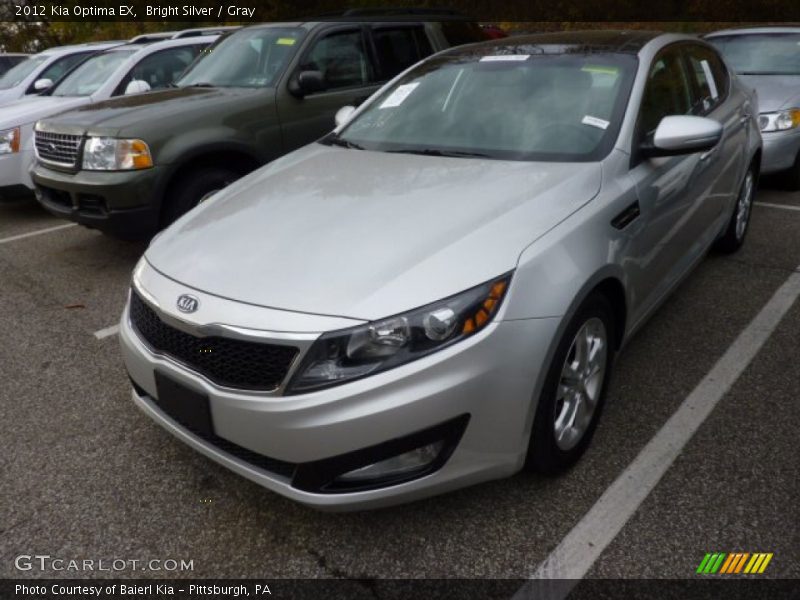 Bright Silver / Gray 2012 Kia Optima EX