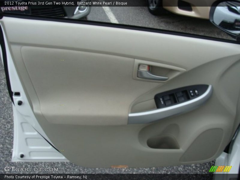 Door Panel of 2012 Prius 3rd Gen Two Hybrid