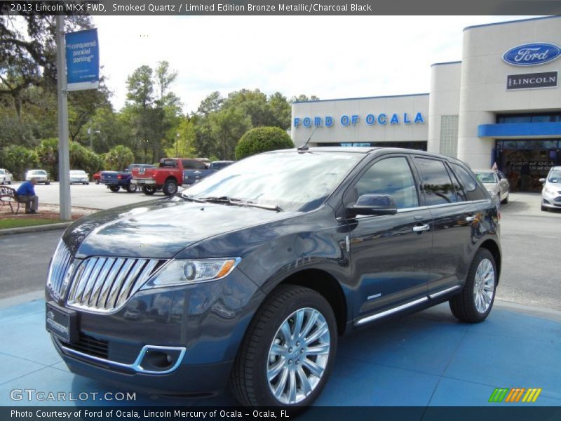 Smoked Quartz / Limited Edition Bronze Metallic/Charcoal Black 2013 Lincoln MKX FWD