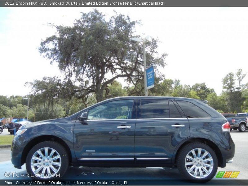 Smoked Quartz / Limited Edition Bronze Metallic/Charcoal Black 2013 Lincoln MKX FWD