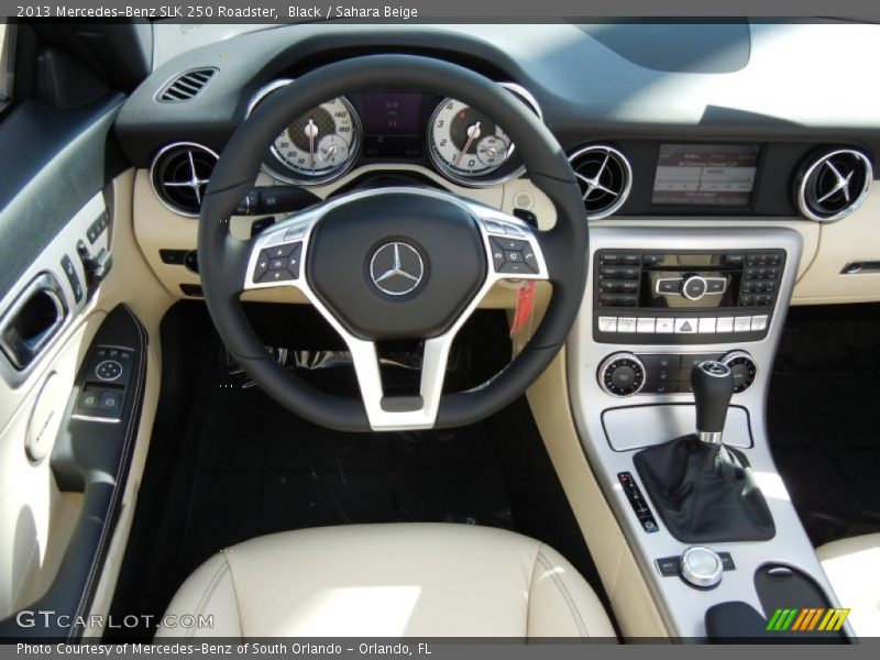 Dashboard of 2013 SLK 250 Roadster