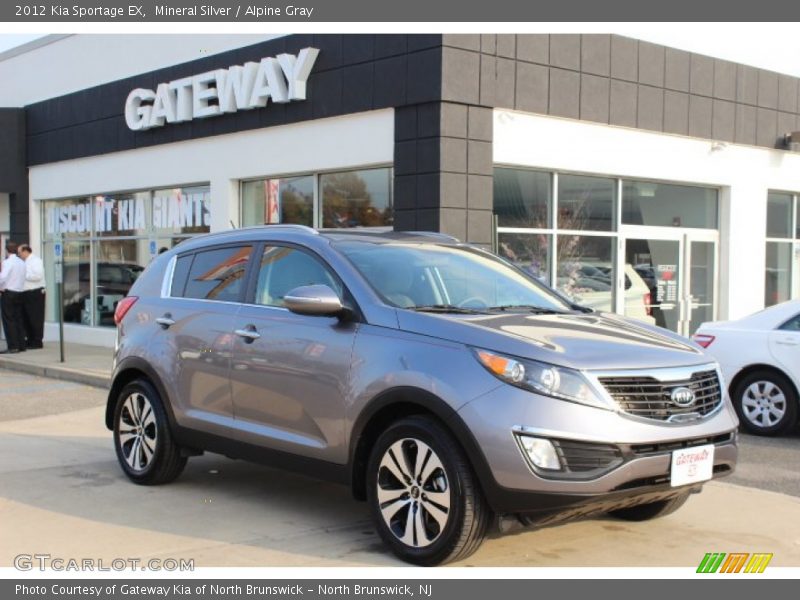 Mineral Silver / Alpine Gray 2012 Kia Sportage EX