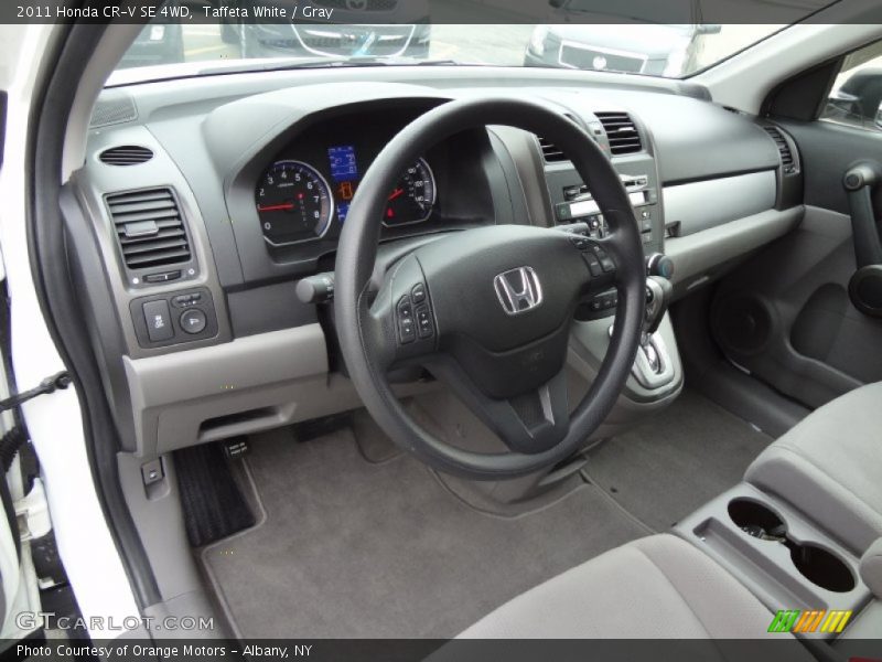 Gray Interior - 2011 CR-V SE 4WD 