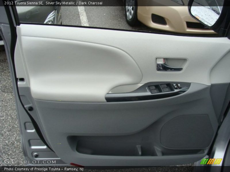 Silver Sky Metallic / Dark Charcoal 2012 Toyota Sienna SE
