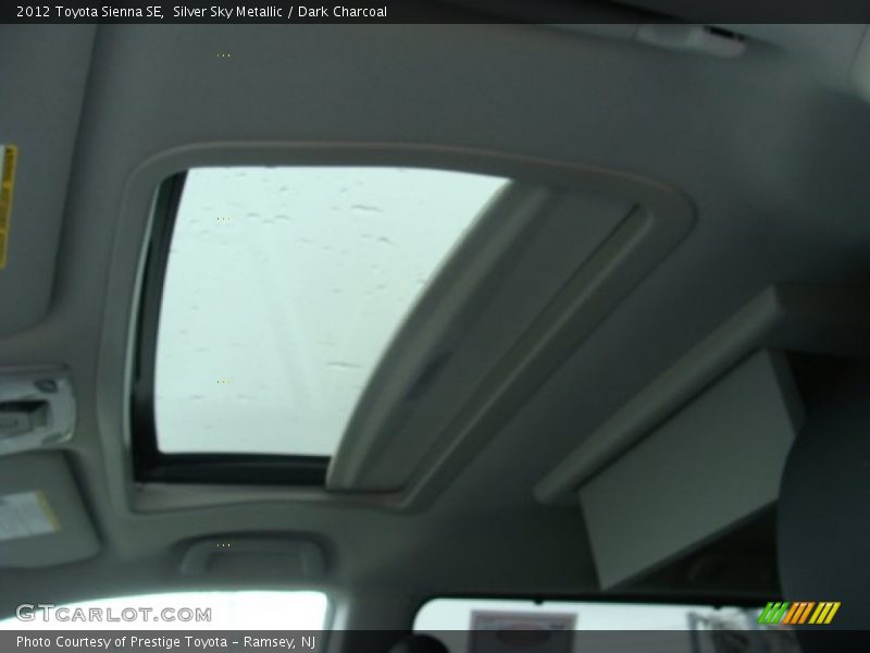 Silver Sky Metallic / Dark Charcoal 2012 Toyota Sienna SE