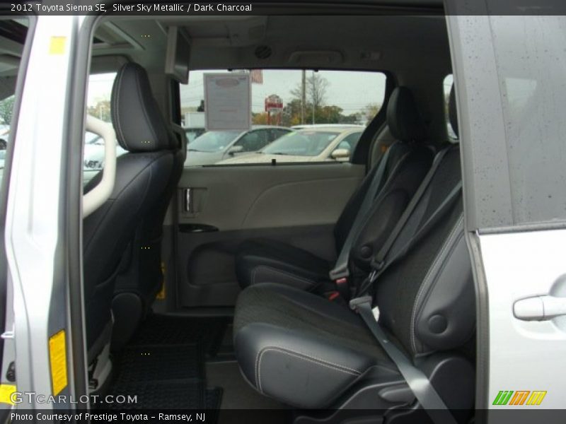 Silver Sky Metallic / Dark Charcoal 2012 Toyota Sienna SE