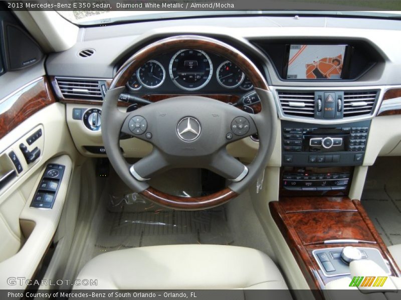 Dashboard of 2013 E 350 Sedan