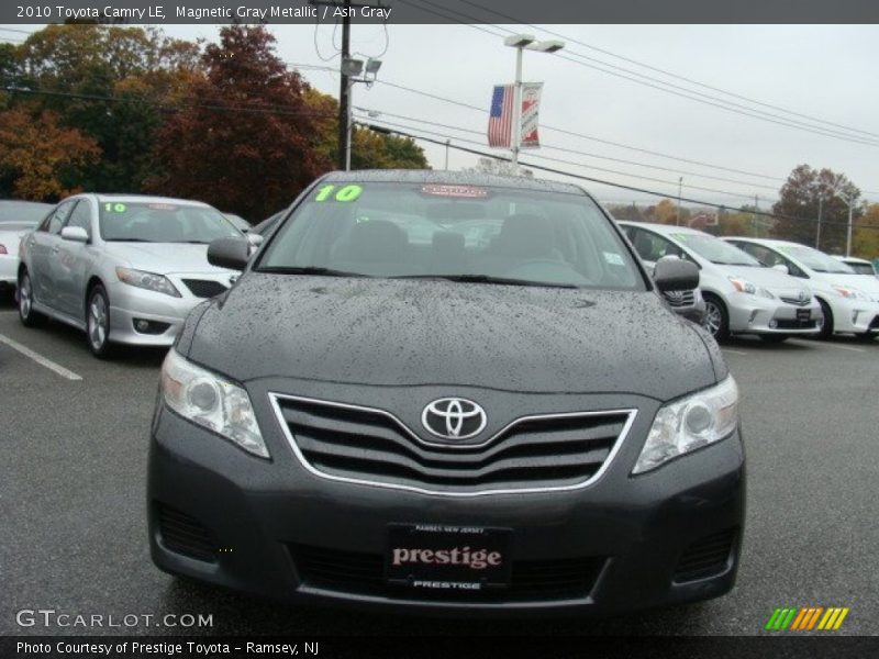 Magnetic Gray Metallic / Ash Gray 2010 Toyota Camry LE