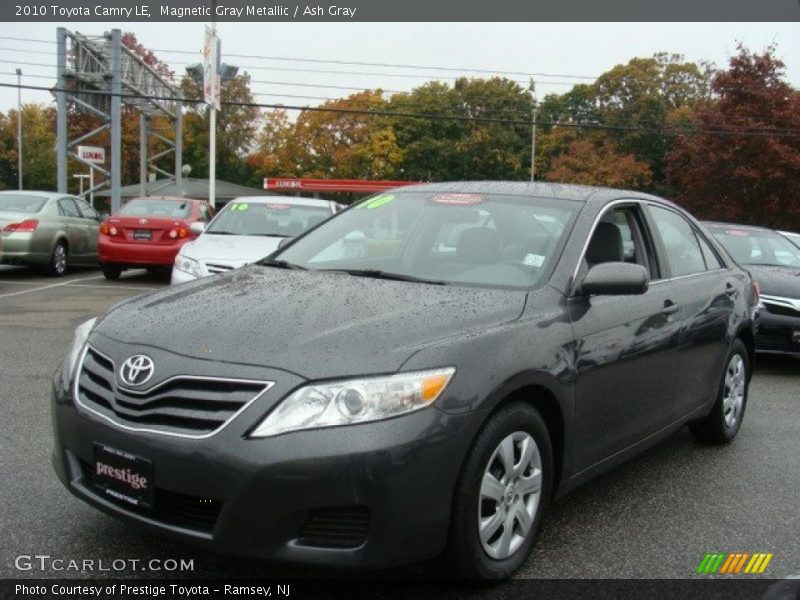 Magnetic Gray Metallic / Ash Gray 2010 Toyota Camry LE