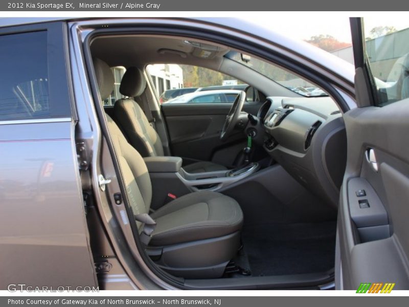 Mineral Silver / Alpine Gray 2012 Kia Sportage EX