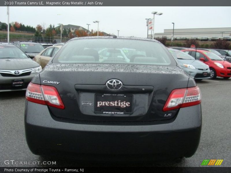 Magnetic Gray Metallic / Ash Gray 2010 Toyota Camry LE