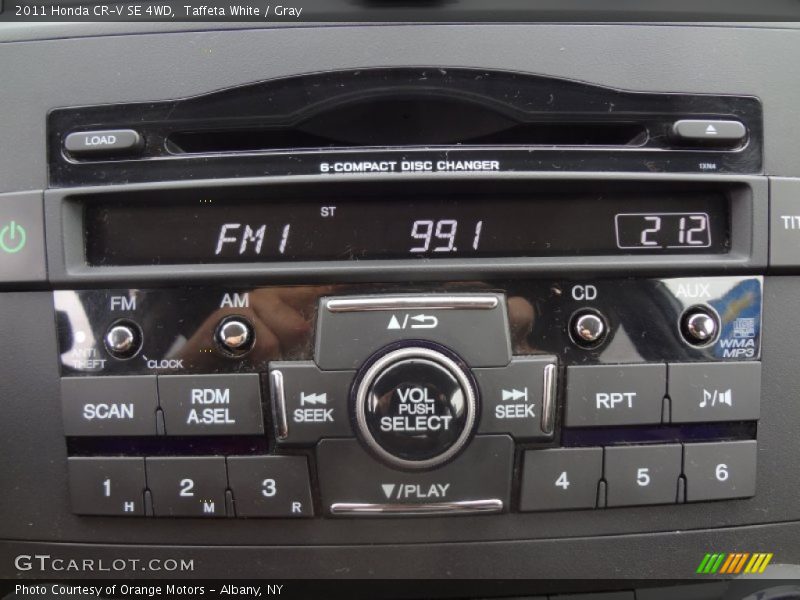 Audio System of 2011 CR-V SE 4WD