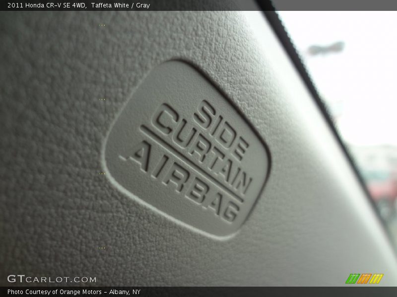 Taffeta White / Gray 2011 Honda CR-V SE 4WD