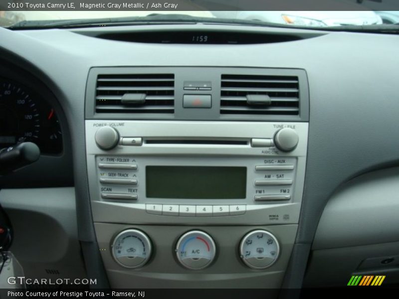 Magnetic Gray Metallic / Ash Gray 2010 Toyota Camry LE