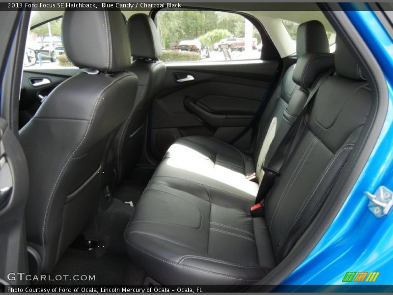Rear Seat of 2013 Focus SE Hatchback