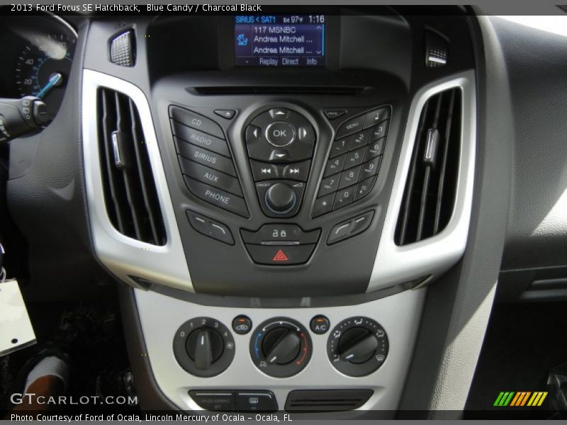 Controls of 2013 Focus SE Hatchback
