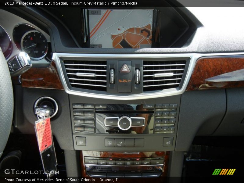 Controls of 2013 E 350 Sedan