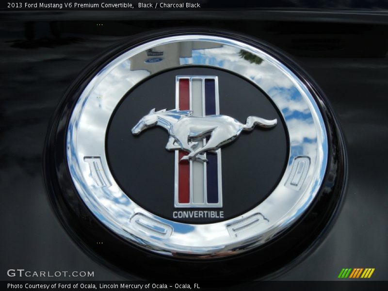 Black / Charcoal Black 2013 Ford Mustang V6 Premium Convertible
