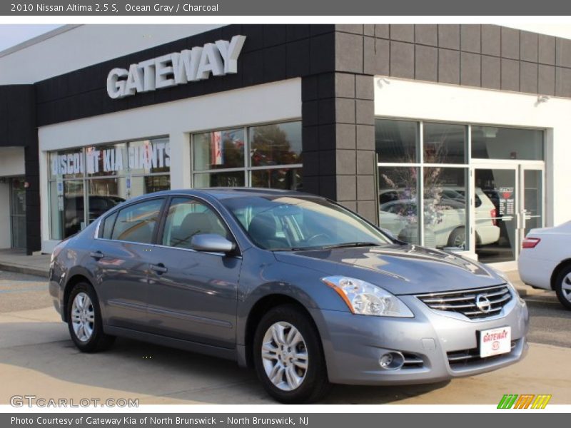 Ocean Gray / Charcoal 2010 Nissan Altima 2.5 S