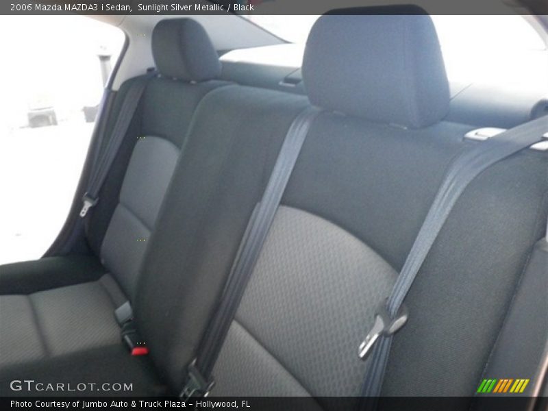 Sunlight Silver Metallic / Black 2006 Mazda MAZDA3 i Sedan