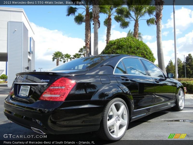Black / Black 2013 Mercedes-Benz S 550 4Matic Sedan