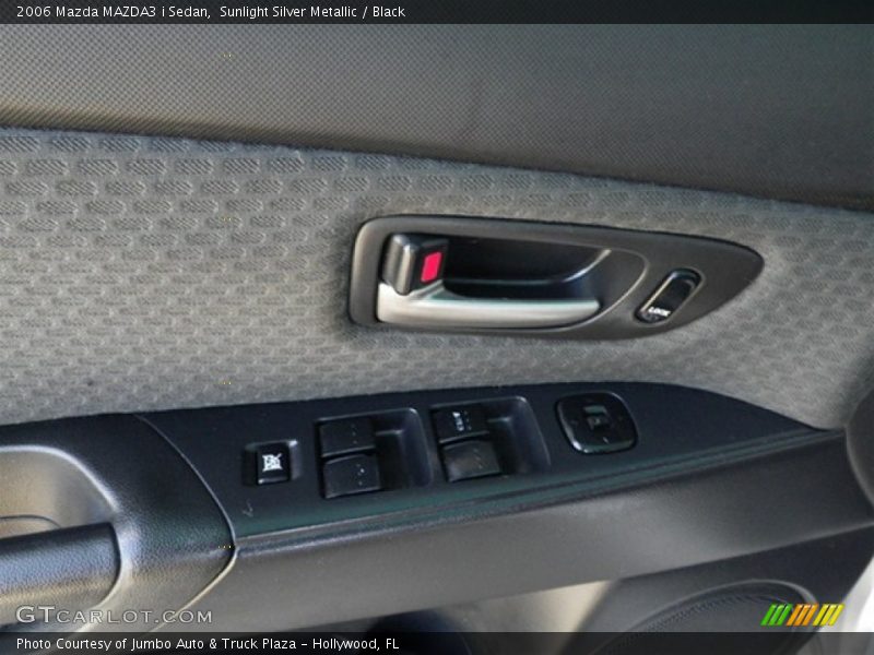 Sunlight Silver Metallic / Black 2006 Mazda MAZDA3 i Sedan