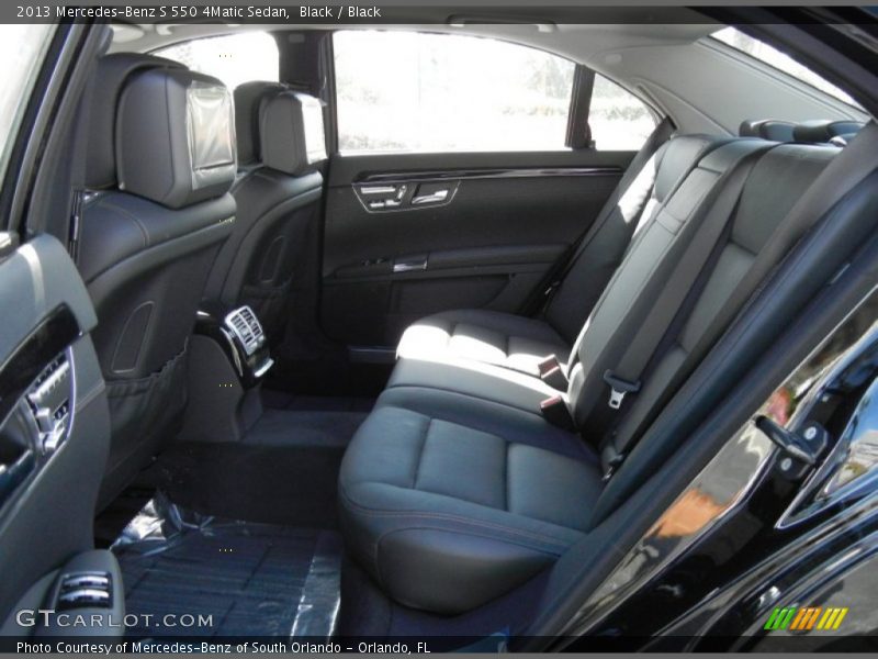 Black / Black 2013 Mercedes-Benz S 550 4Matic Sedan