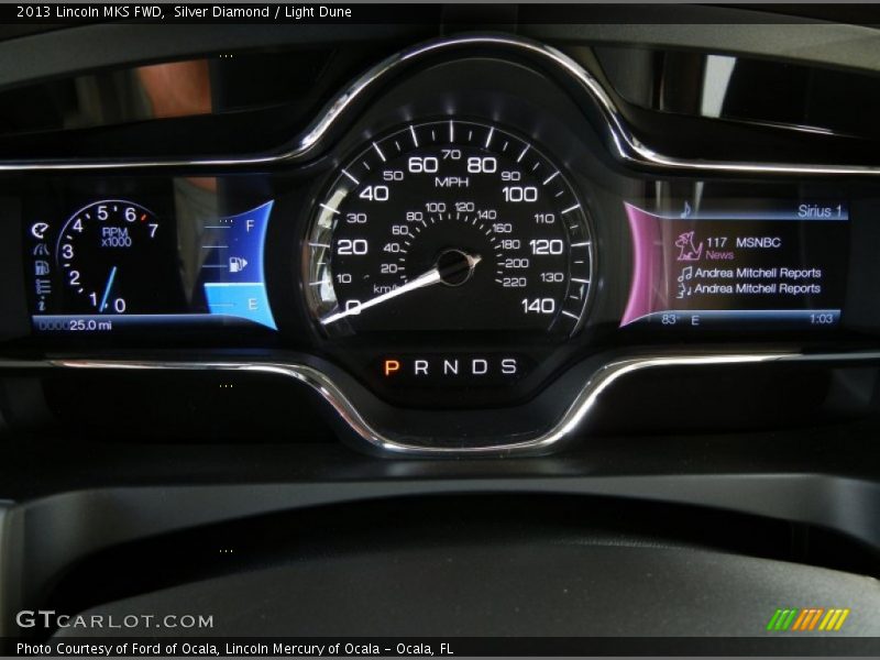  2013 MKS FWD FWD Gauges