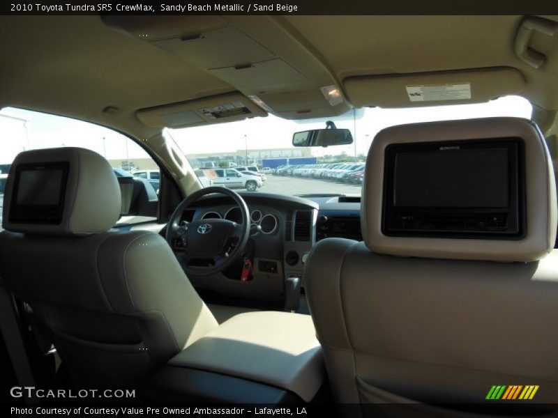 Sandy Beach Metallic / Sand Beige 2010 Toyota Tundra SR5 CrewMax