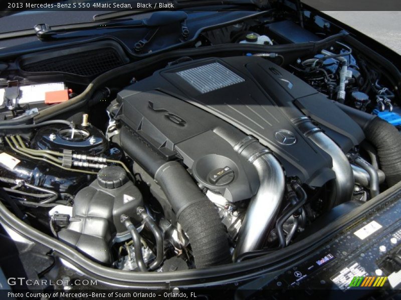  2013 S 550 4Matic Sedan Engine - 4.6 Liter DI Twin-Turbocharged DOHC 32-Valve VVT V8