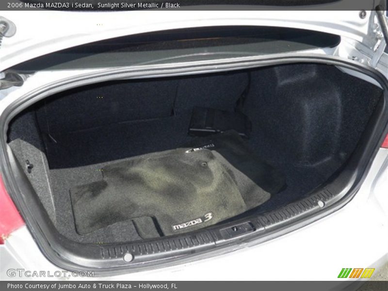 Sunlight Silver Metallic / Black 2006 Mazda MAZDA3 i Sedan