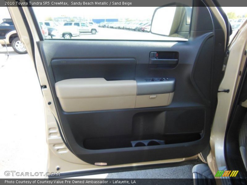 Sandy Beach Metallic / Sand Beige 2010 Toyota Tundra SR5 CrewMax