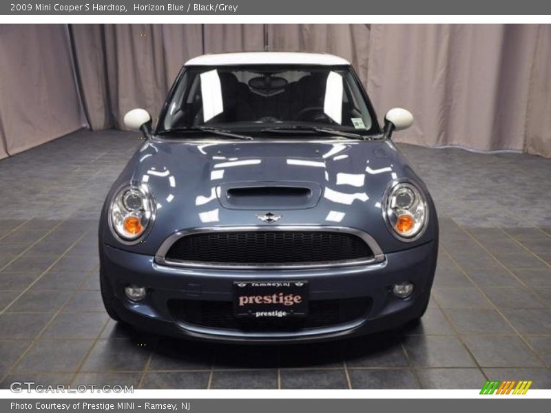 Horizon Blue / Black/Grey 2009 Mini Cooper S Hardtop