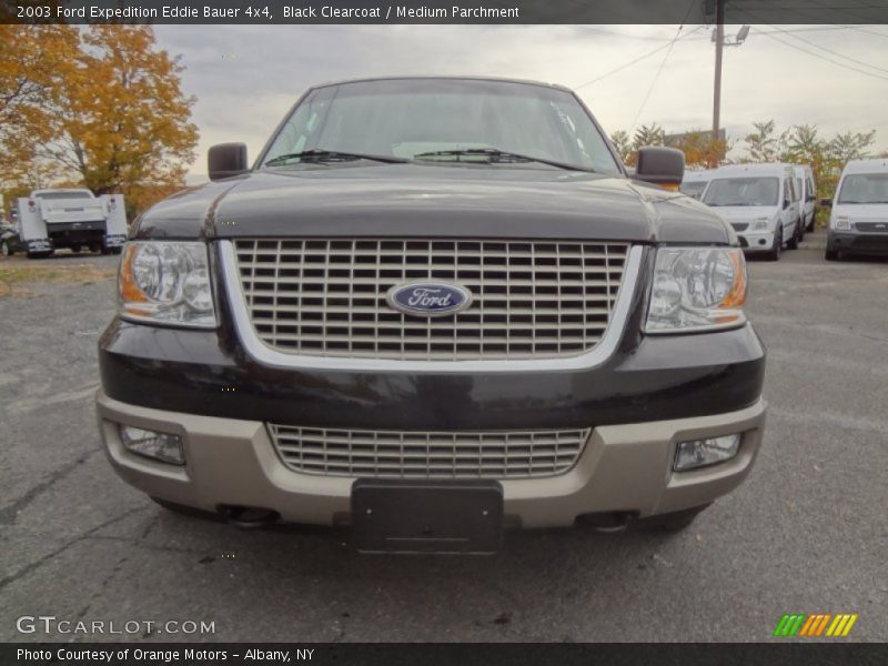Black Clearcoat / Medium Parchment 2003 Ford Expedition Eddie Bauer 4x4