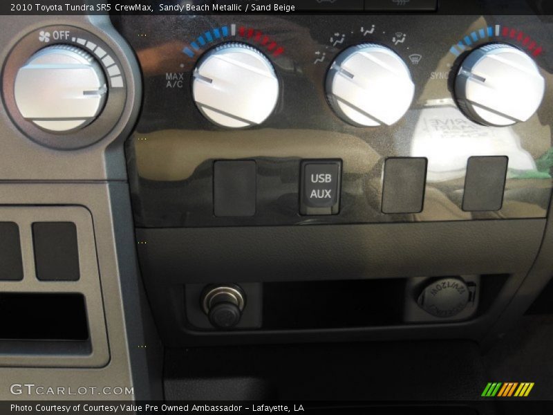 Sandy Beach Metallic / Sand Beige 2010 Toyota Tundra SR5 CrewMax