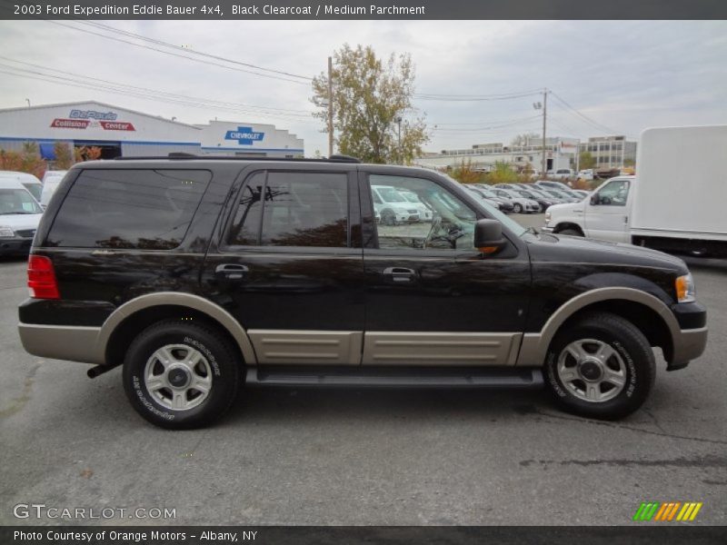 Black Clearcoat / Medium Parchment 2003 Ford Expedition Eddie Bauer 4x4