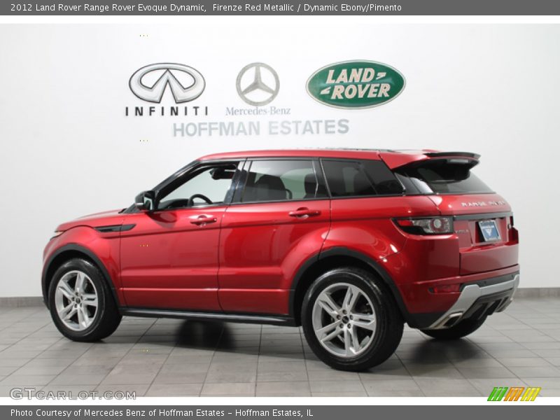 Firenze Red Metallic / Dynamic Ebony/Pimento 2012 Land Rover Range Rover Evoque Dynamic
